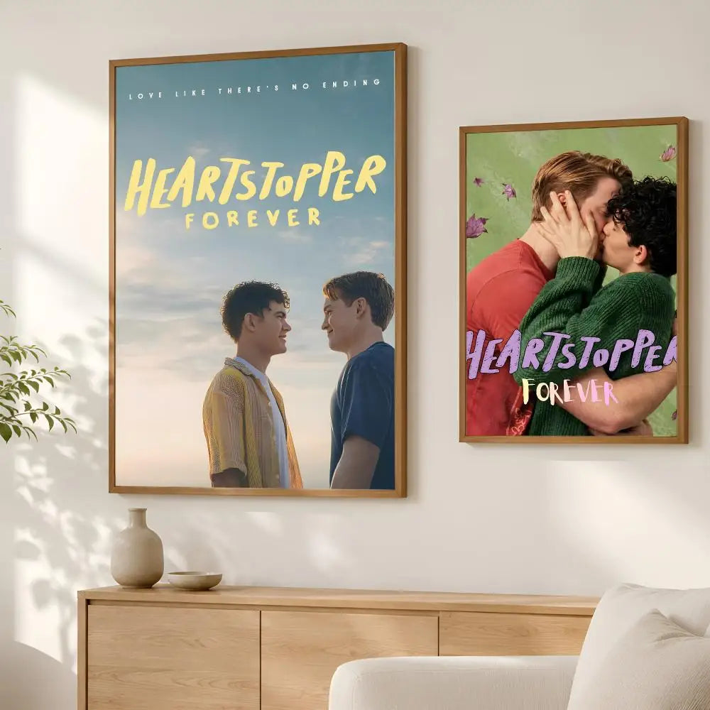 Heartstopper Series H Self-Stick HD Wall Art Poster – Waterproof Wall Art Poster Axl