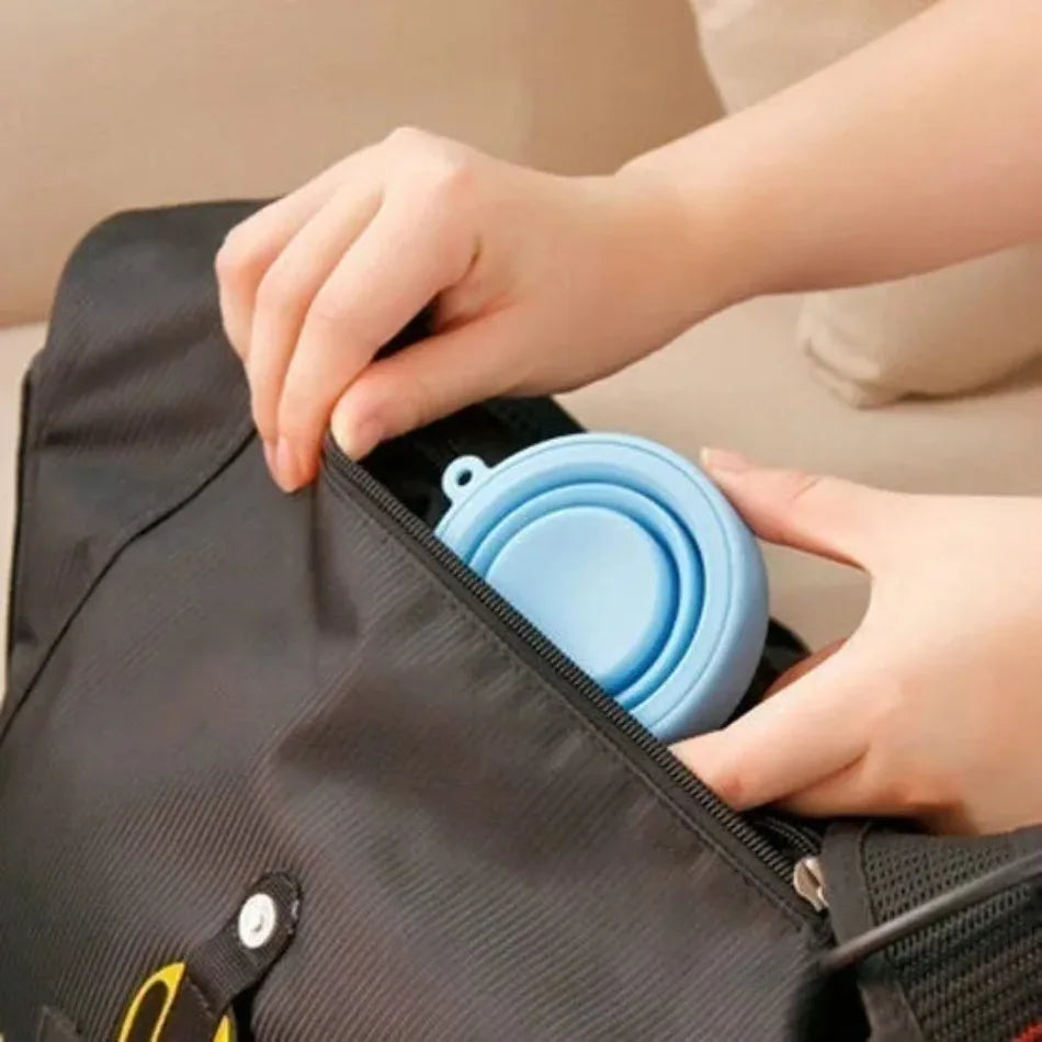 Collapsible Silicone Folding Cup – Travel & Camping Tumbler Collapsible Silicone Cup Axl