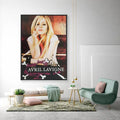 Avril Lavigne HD Wall Poster – Music Art Home Decor Wall Art Poster Axl White16 30X40cmNoframe