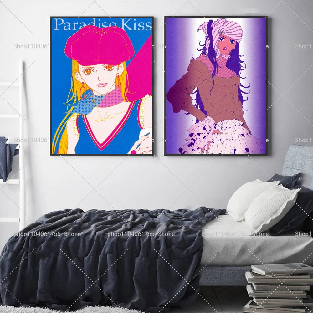 Anime Paradise Kiss Wall Poster – Self-Adhesive Waterproof Art Wall Art Poster Axl