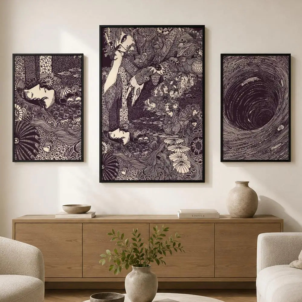 Harry Clarke Art Poster – Self-Adhesive Waterproof Wall Print Decorative Wall Poster Axl