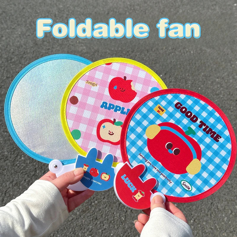 Portable Folding Reflector Fan – Mini Round Photography Fan Folding Reflector Fan Axl