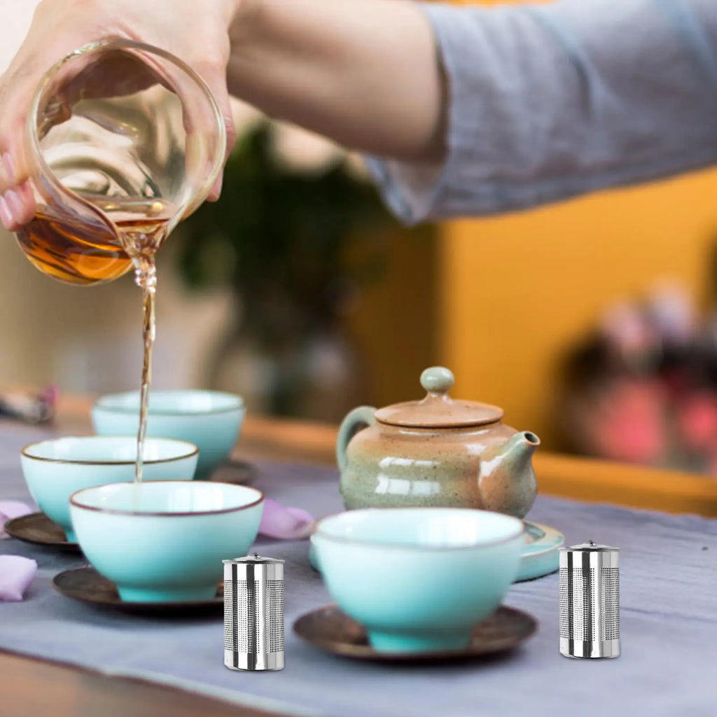 Stainless Steel Tea Infuser with Chain Hook | Loose Leaf Strainer Tea Infuser Axl