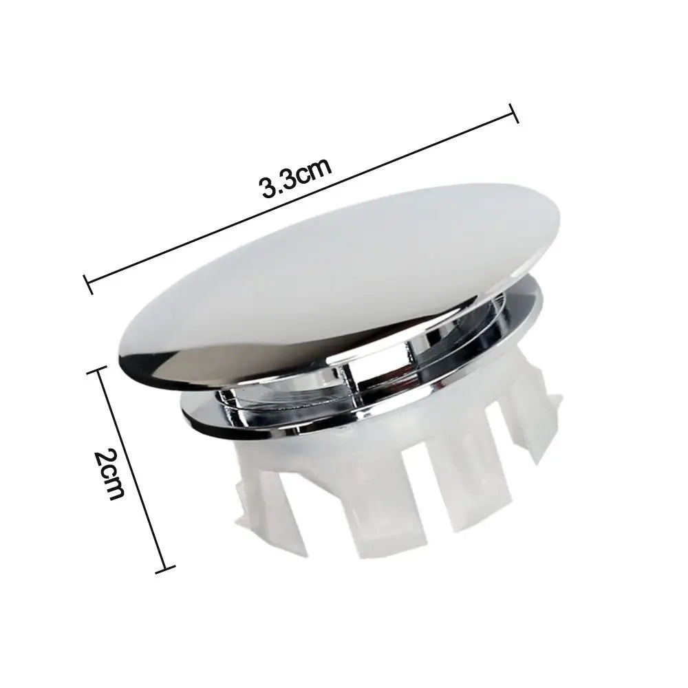Copper Sink Overflow Cover Ring – Round Double Layer Cap Sink Overflow Cover Axl
