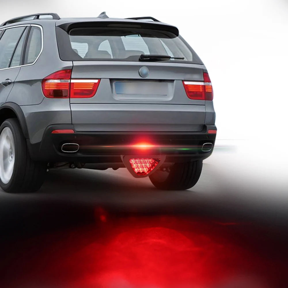 Triangle LED Strobe Brake & Tail Light | Universal 12V Warning LED Brake Light Axl