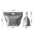 5-Pack Insulated Thermal Bags with Zipper & Carry Handle Insulated Thermal Bags Axl 42X31X16CM 5PCS