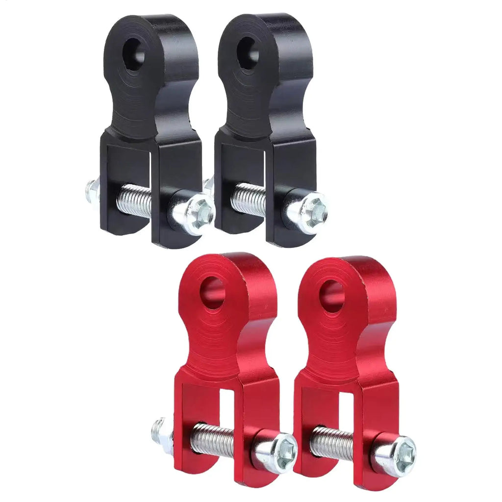 Motorcycle Shock Height Extender – 2pc Aluminum Adapter Kit Shock Height Extender Axl