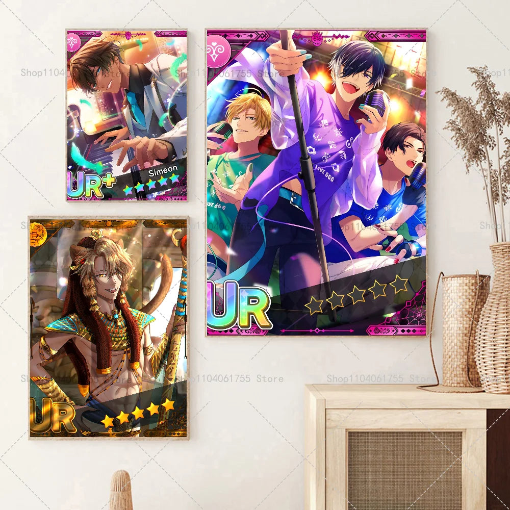 Self-Adhesive Waterproof Wall Poster – Modern Bar & Home Décor Wall Art Poster Axl