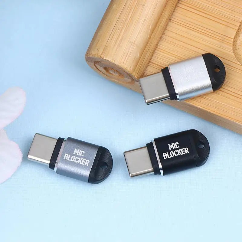 USB-C Microphone Blocker – MIC Lock Privacy Protector USB-C Privacy Blocker Axl