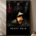 Heavy Rain Game Poster – Self-Stick HD Waterproof Wall Art Wall Art Poster Axl White02 30X40cmNoframe