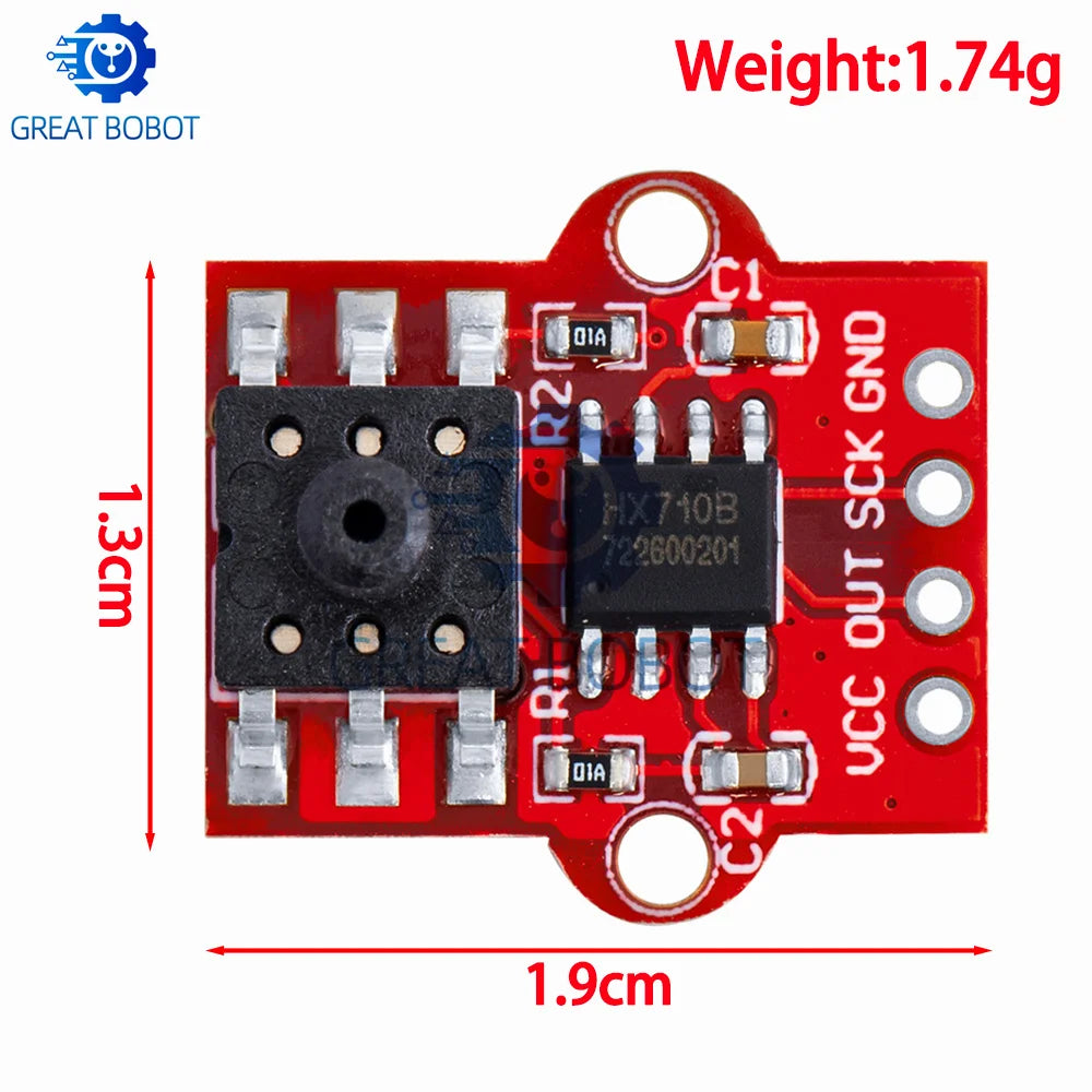 DC 3.3V/5V Pressure Sensor Module 0–40KPa for Arduino Pressure Sensor Module Axl