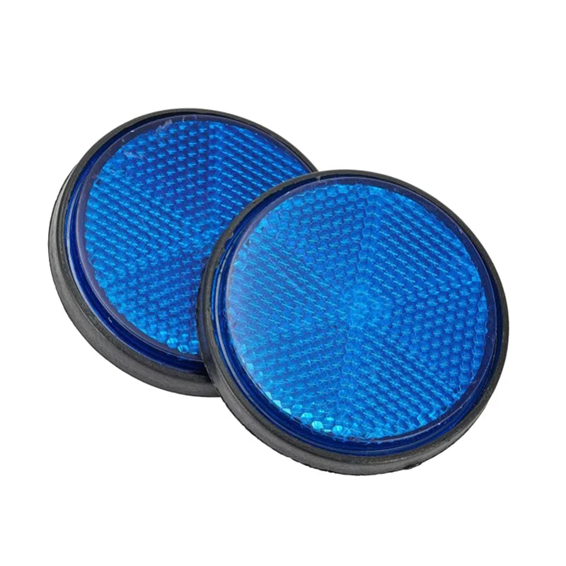 Circular Motorcycle Bicycle Reflector – M6 Screw Night Safety Vehicle Reflector Axl