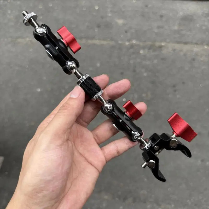 Metal Super Clamp Double Ball Head Magic Arm | Camera Mount Camera Clamp Mount Axl