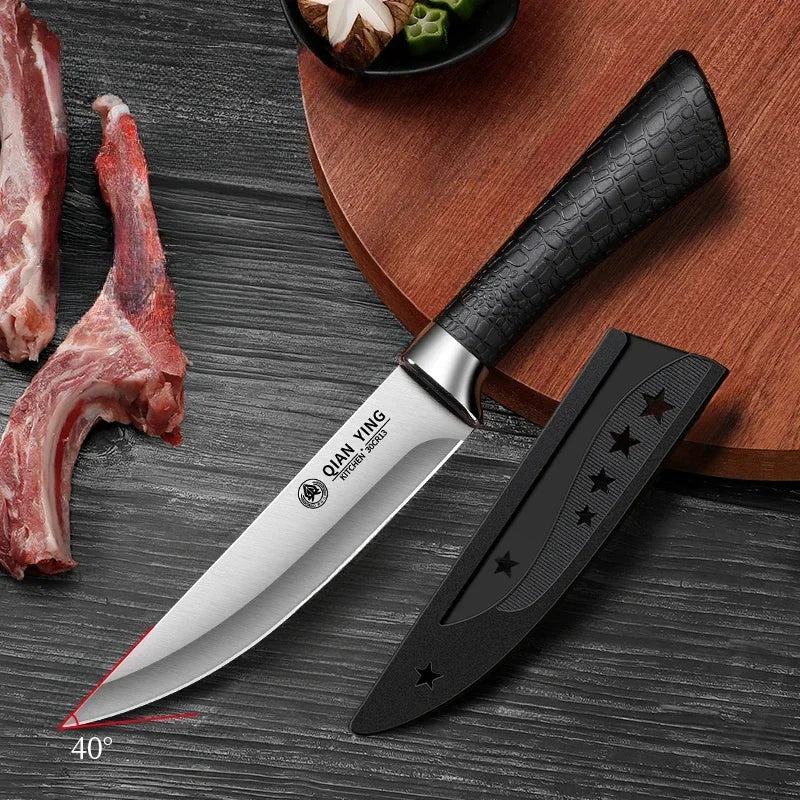 Stainless Steel Boning Knife Set – Sharp Cleaver & Slicer Kitchen Knife Set Axl Multi purpose knife