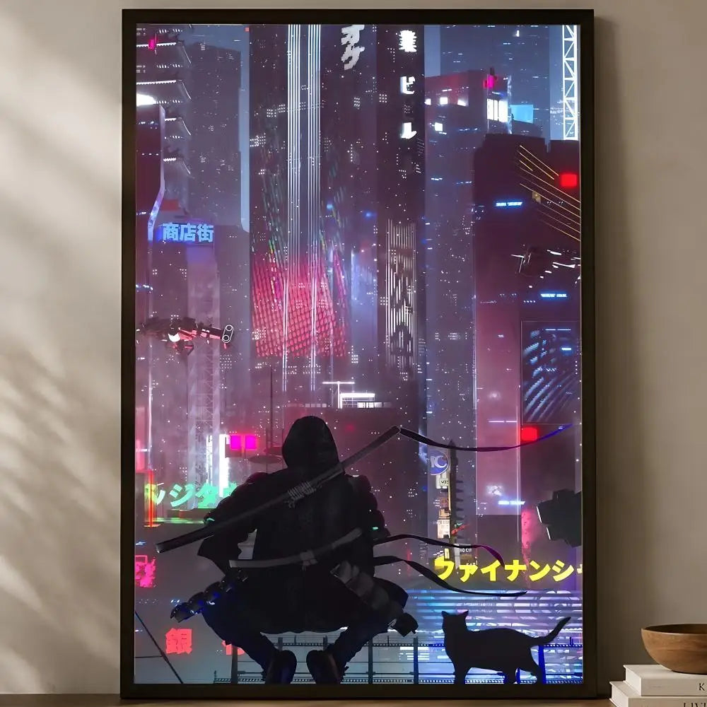 Ghostrunner Game Poster – Self-Stick HD Waterproof Wall Art Gaming Wall Poster Axl White03 50X70cmNoframe