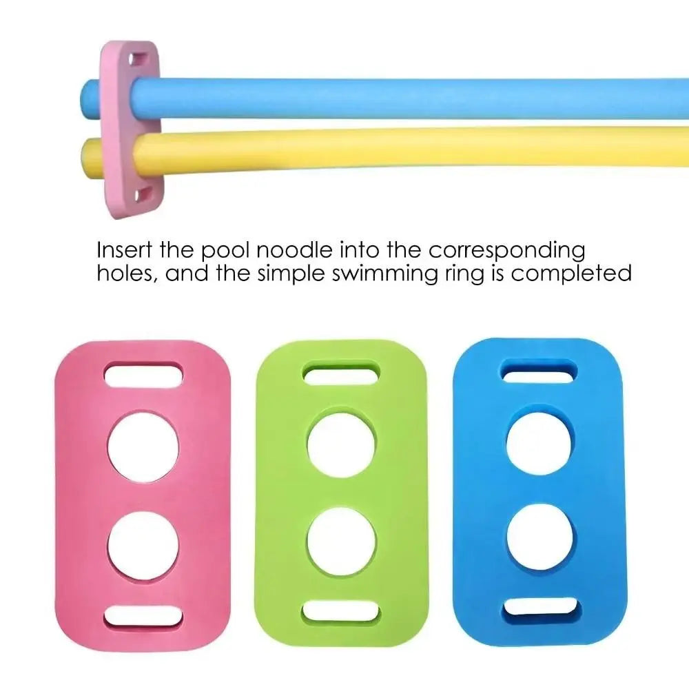 EVA Swim Noodle Connector with 2 Cross Holes | Pool Float Tool Pool Noodle Connector Axl
