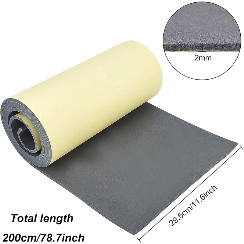 10PCS Self-Adhesive Black Foam Sheets 1mm | Craft & Protection Craft Foam Sheets Axl AECH04-11933