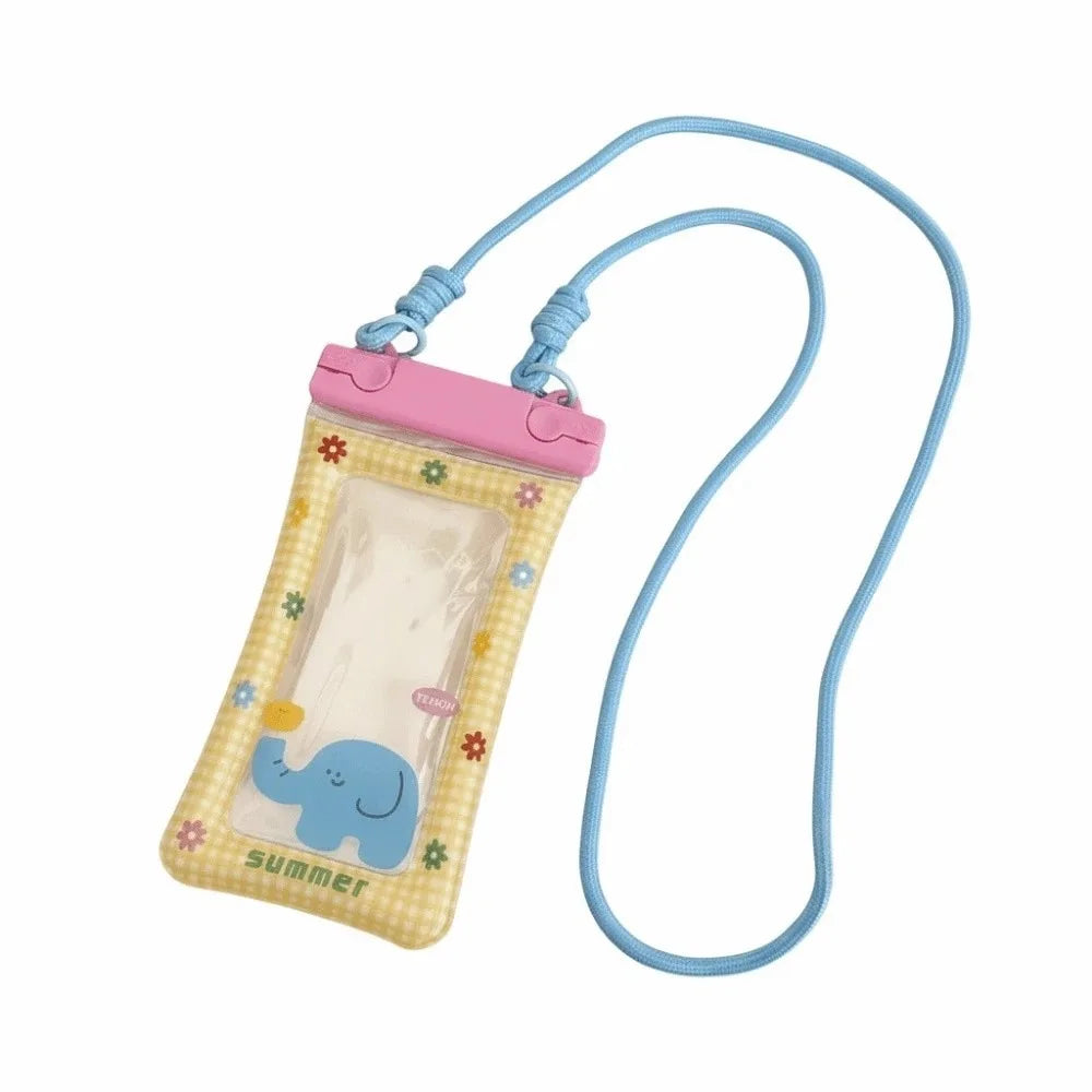 Waterproof Phone Pouch – Cartoon Crossbody Dry Bag for Beach Waterproof Phone Pouch Axl Style 4