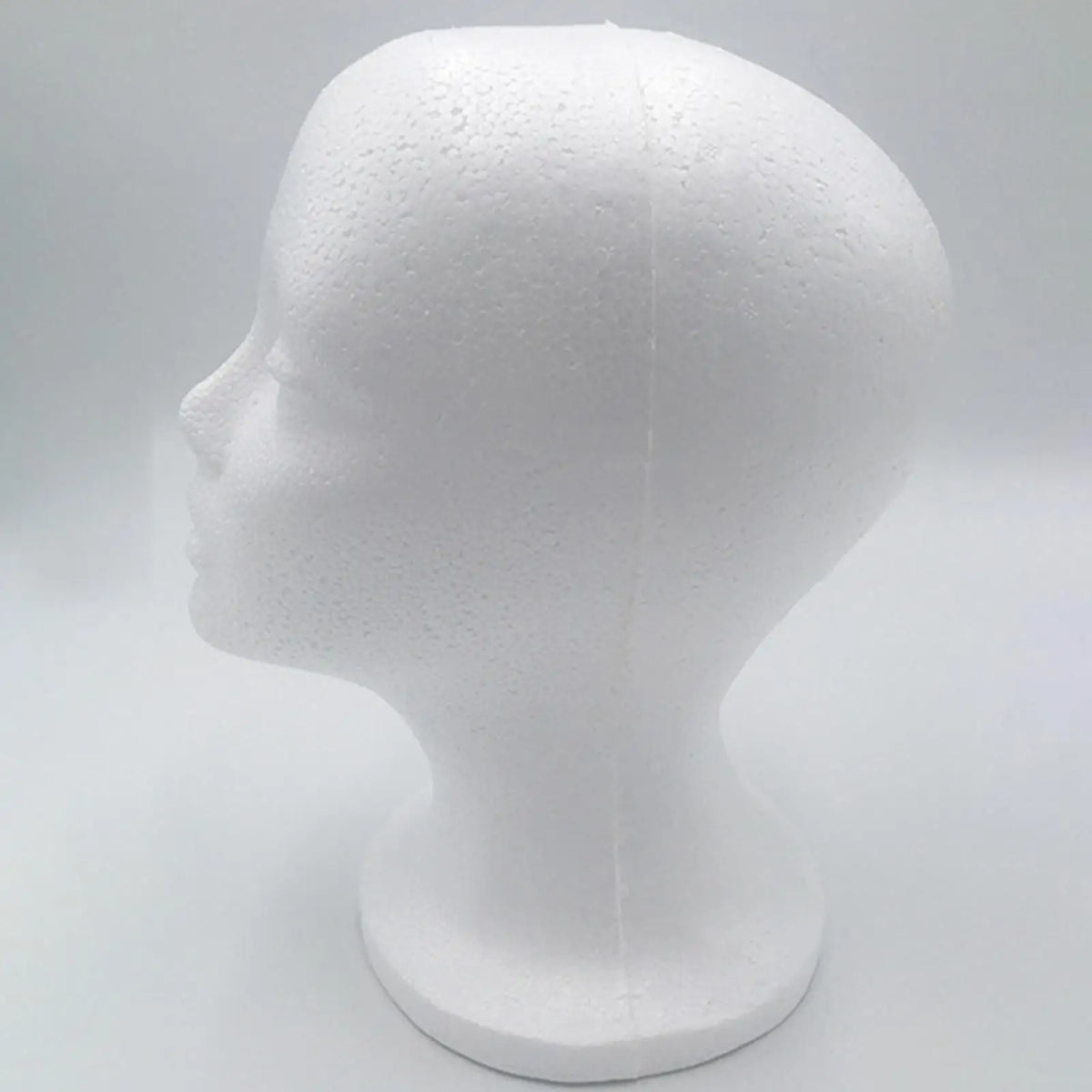 Foam Mannequin Head for Wigs, Hats & Glasses Display Foam Mannequin Head Axl