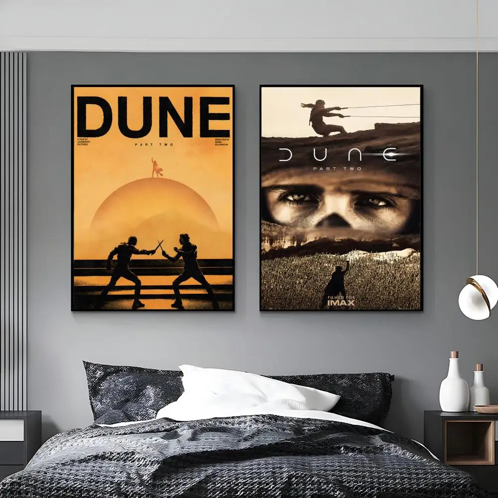 Dune Movie Poster – HD Waterproof Wall Art Print | Home Decor Movie Wall Poster Axl