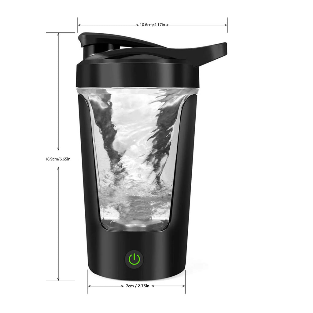 BALASHOV Electric Protein Shaker Bottle 450ml | Portable Mixer Electric Shaker Bottle Axl