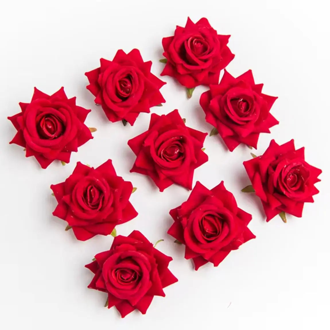 50/100 Pcs Silk Rose Artificial Flowers – Wedding & Home Decor Artificial Flowers Axl