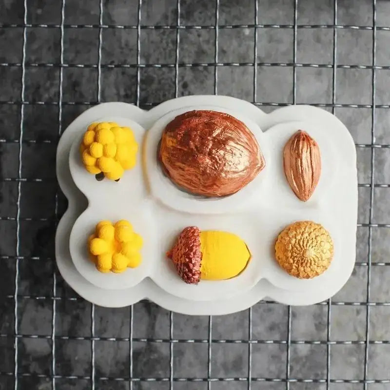 Silicone Nut Chocolate Mold – Fondant, Candy & Cookie Decor Silicone Baking Mold Axl