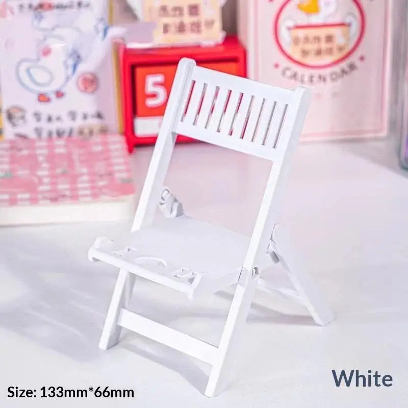 Mini Beach Chair Phone Stand – Foldable Desktop Tablet Holder Phone Stand Axl A7