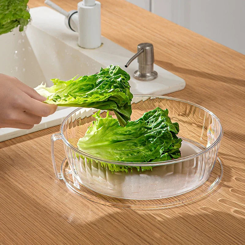 10-Inch Clear Microwave Food Cover Lid with Handle | Splash Guard Microwave Food Cover Axl