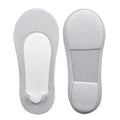 3D Arch Massage No-Show Socks | Silicone Heel Grip Women Massage No-Show Socks Axl One Size Gray