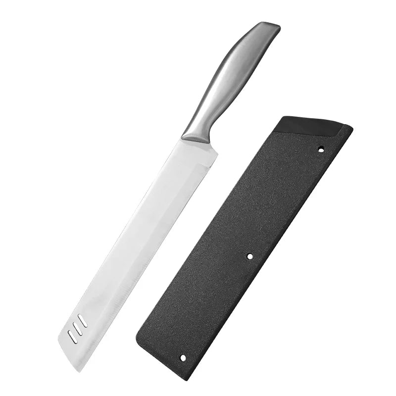 InLeung Large Stainless Steel Fruit Chef's Knife with Sheath Chef's Knife Axl Fruit knife