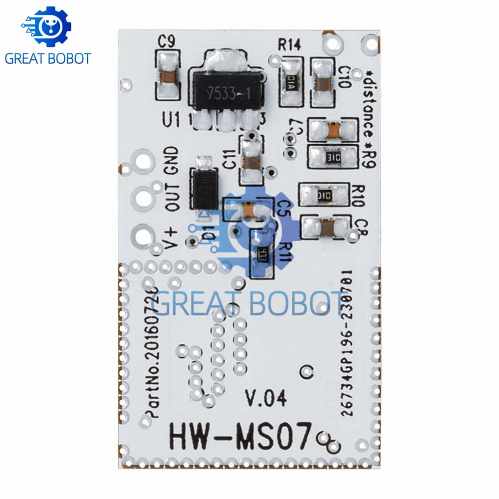 HW-MS07 Microwave Radar Motion Sensor Module | 5.8GHz Motion Sensor Module Axl