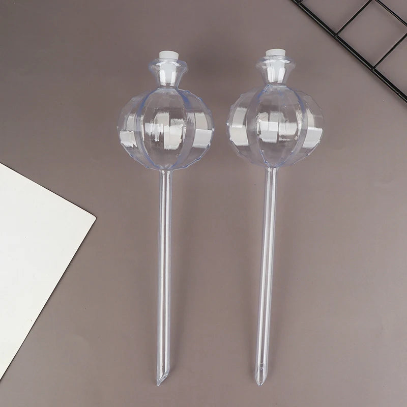 Cartoon Self-Watering Spikes for Indoor Plants – 2/5 Pack Self-Watering Spike Axl 2Pcs Transparent