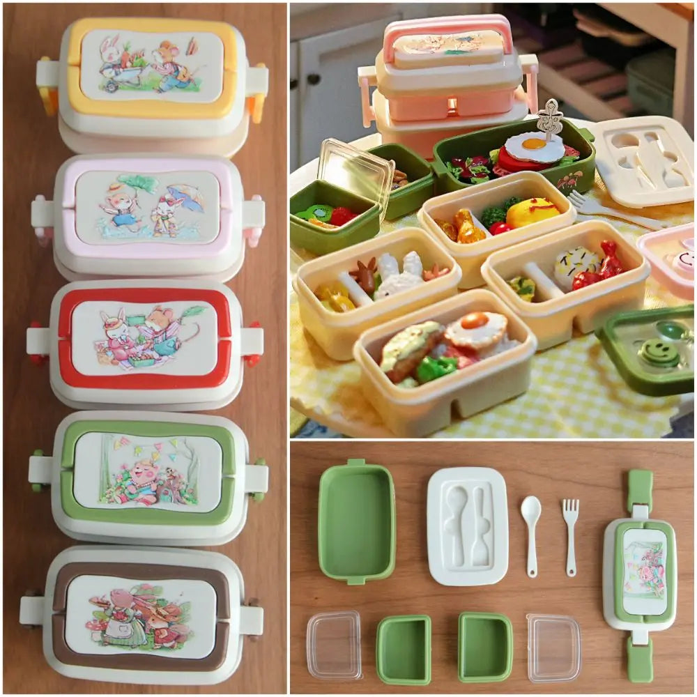 1/6 & 1/12 Scale Dollhouse Picnic Lunch Box | Doll Accessory Doll Accessory Axl