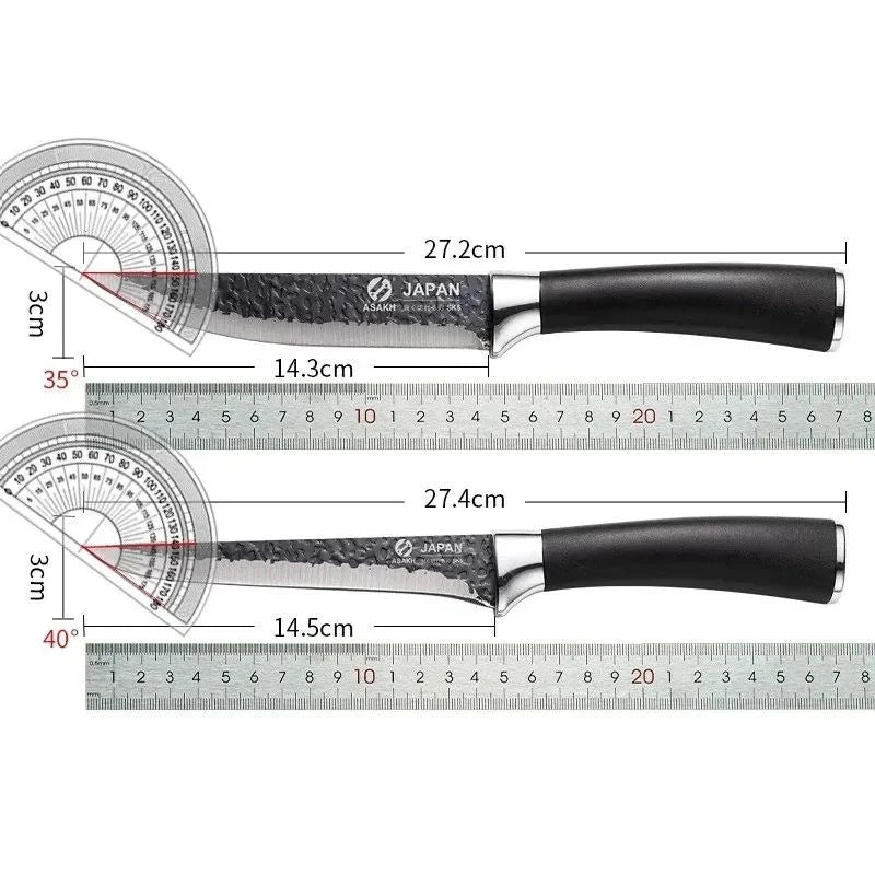 Japanese Stainless Steel Filleting Knife – Nonslip Handle Filleting Knife Axl