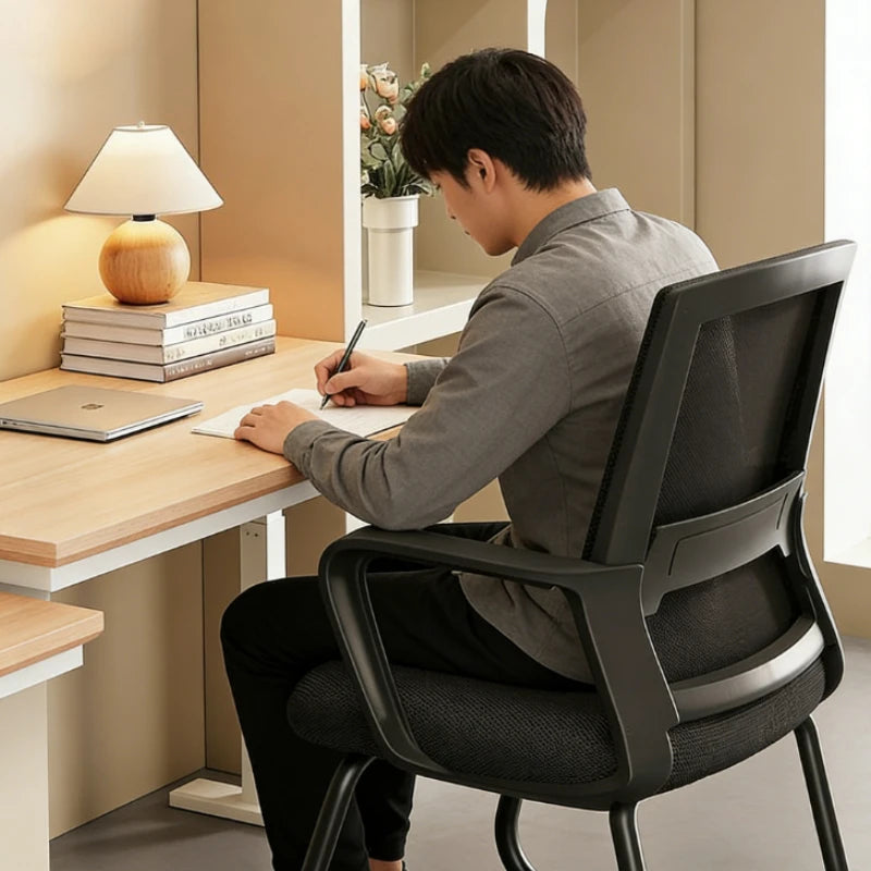 Ergonomic Mesh Office Chair with Lumbar Support – Black Ergonomic Office Chair Axl