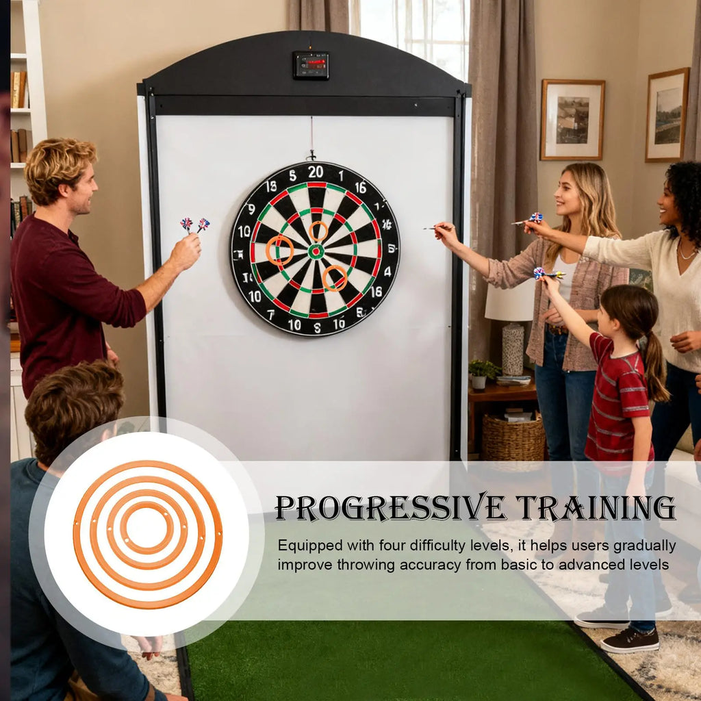 4-Piece Dart Practice Aiming Rings – Target Training Aid Set Dart Training Rings Axl