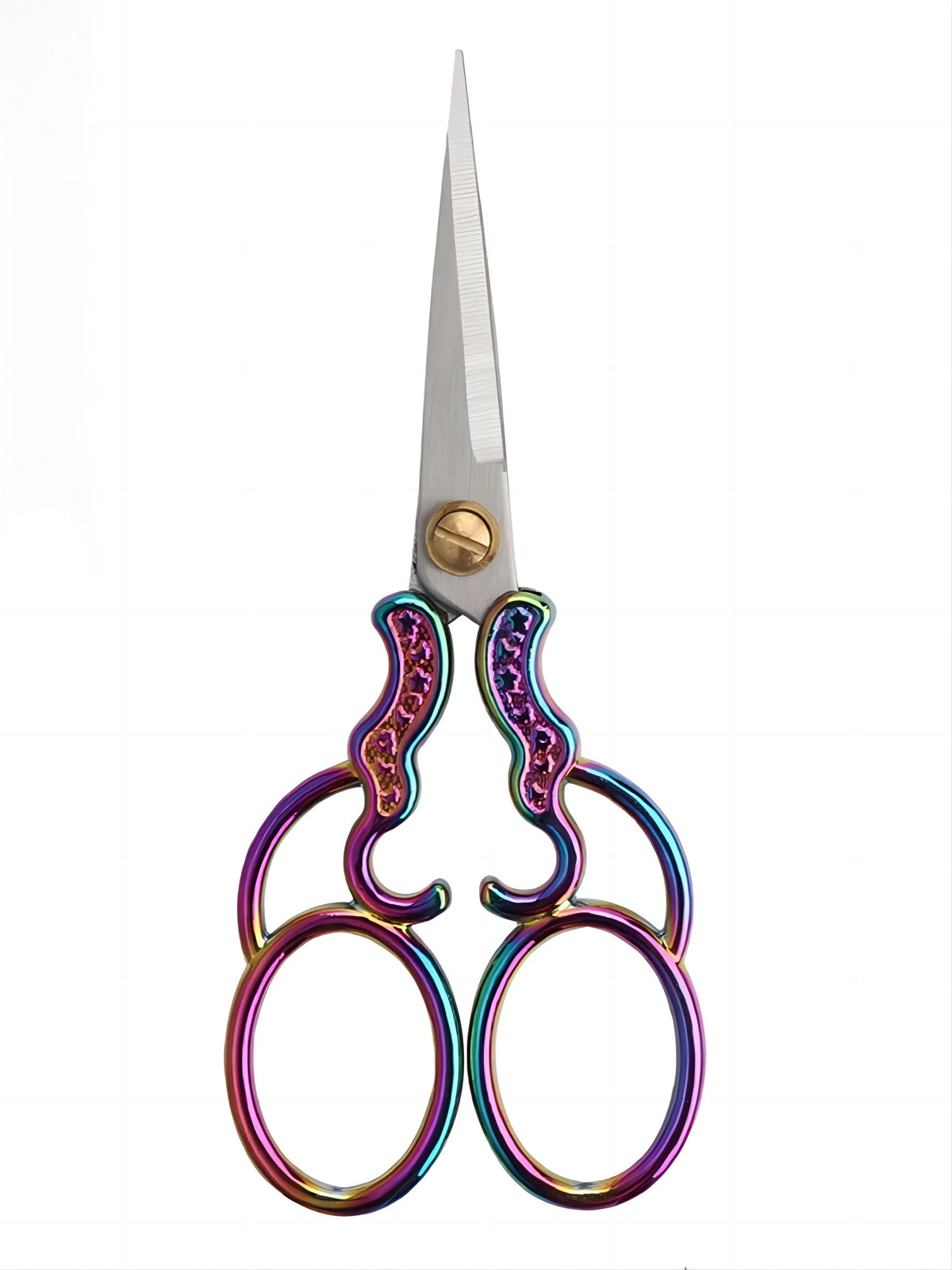 Gourd Pattern Vintage Stainless Steel Sewing Scissors 12.5cm Sewing Scissors Axl Colored gourd