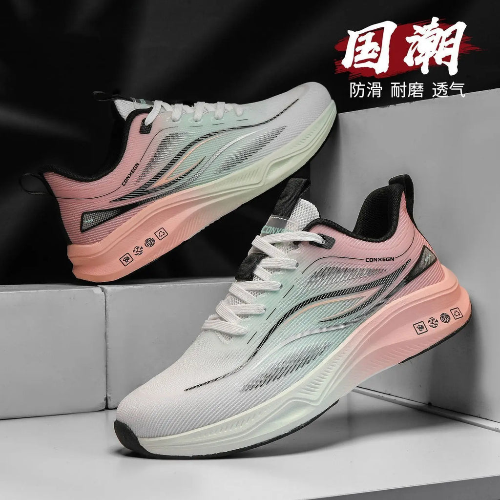 Men's Breathable Lightweight Sneakers – Low Cut Running Shoes Men's Sneakers Axl