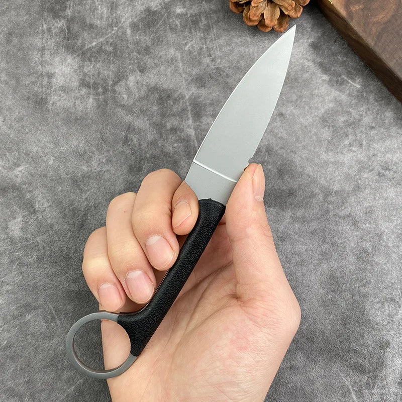 Stainless Steel Paring Knife with Cover | Portable Pocket Knife Paring Knife Axl