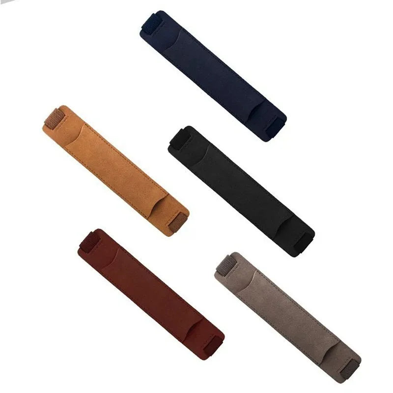 PU Leather Elastic Pen Holder – Adjustable Notebook Pen Sleeve Notebook Pen Holder Axl