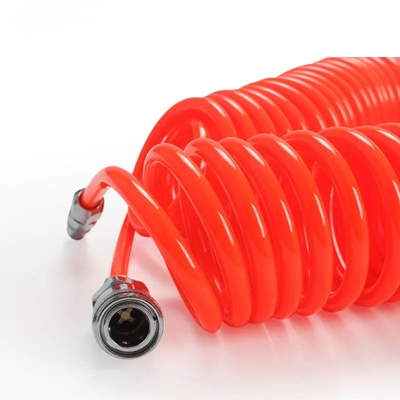 Spiral Pneumatic Air Hose 8×5 with Connector | Compressor Hose Pneumatic Air Hose Axl