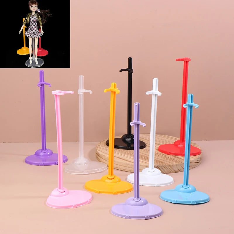 2PCS Clear Doll Display Stand – 1/6 Figure & Toy Holder Doll Display Stand Axl