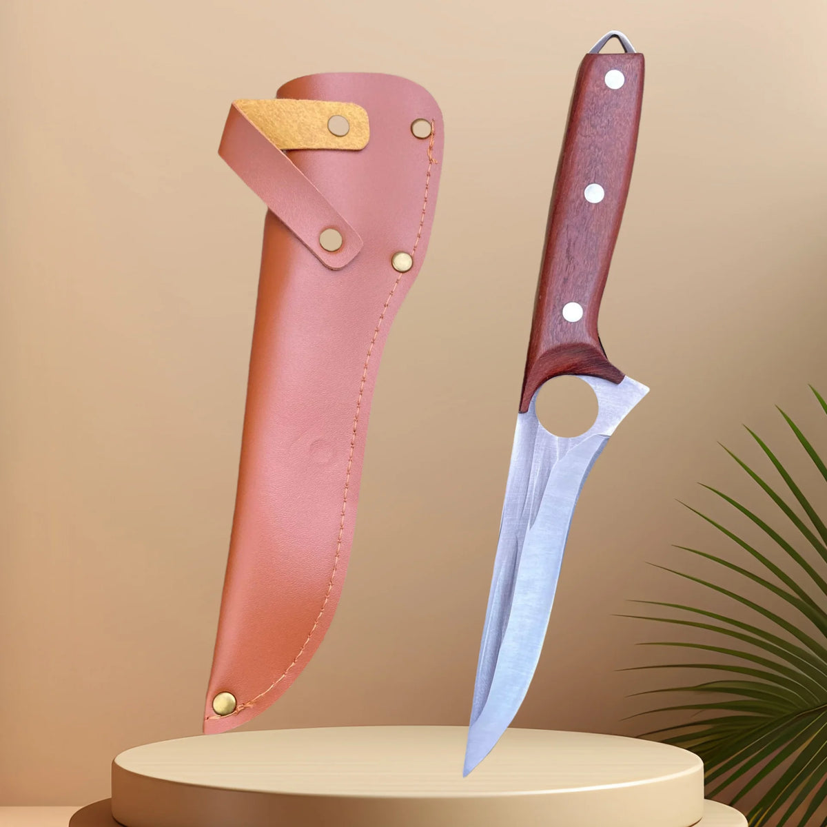 Forged Chef Knife Set – 5Cr15MoV Steel Boning & Cleaver Knives Kitchen Knife Set Axl knife cover B