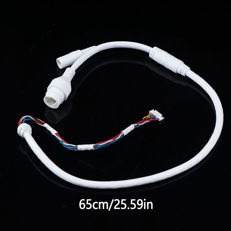 IP Camera Tail Cable 10 Pin 10 Core RJ45 PoE Network Cable Network Camera Cable Axl