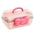Girls Multi-Layer Jewelry & Hair Accessories Storage Box Accessories Storage Box Axl pink