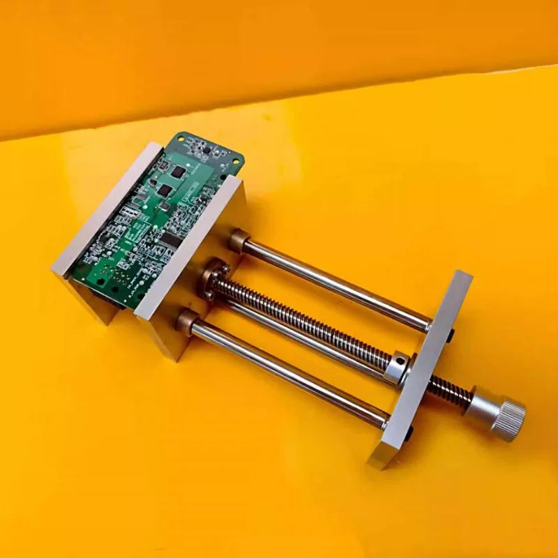 Mini Aluminum Bench Vise for PCB Soldering & Electronics Work Mini Bench Vise Axl Default Title