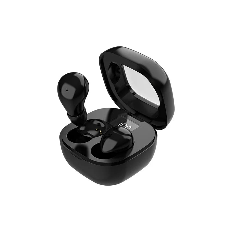 SK19 Mini Wireless Earbuds – HiFi Sound & Noise Isolation Wireless Earbuds Axl black