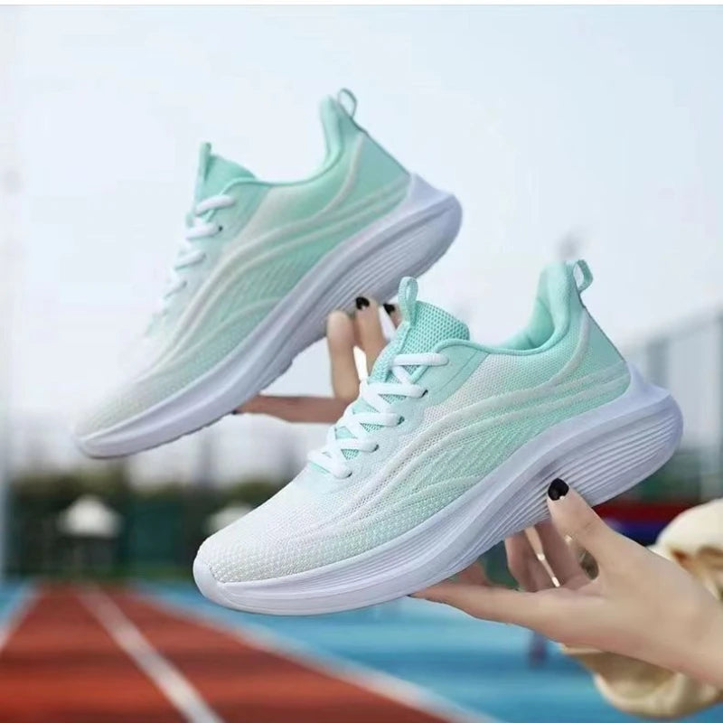 Women's Breathable Air Cushion Running Sneakers – Lightweight Women's Running Shoes Axl