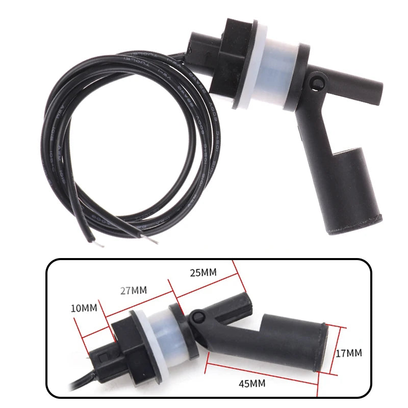 PP Ball Float Switch – 12V–110V Liquid Water Level Sensor Float Level Switch Axl A4